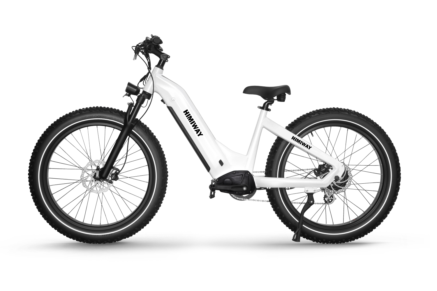 zebra electric bicycle Himiway D5 - Premium All-terrain Fat Bike eliminating up to 98% of common mechanical failures Himiway Zebra - Fat Tire
