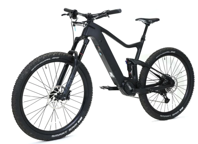 Bakcou Carbon Alpha 500W Mountain Electric Bike, 18