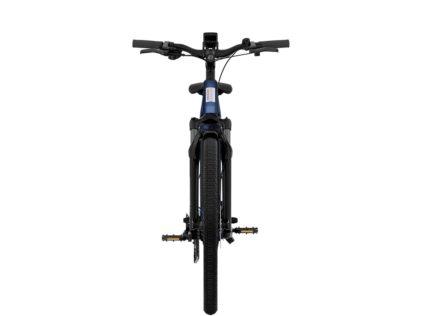 Aventon Level.4 Step-Over commuter electric bike in Matte Storm Blue at JACS e-Bikes Minnesota