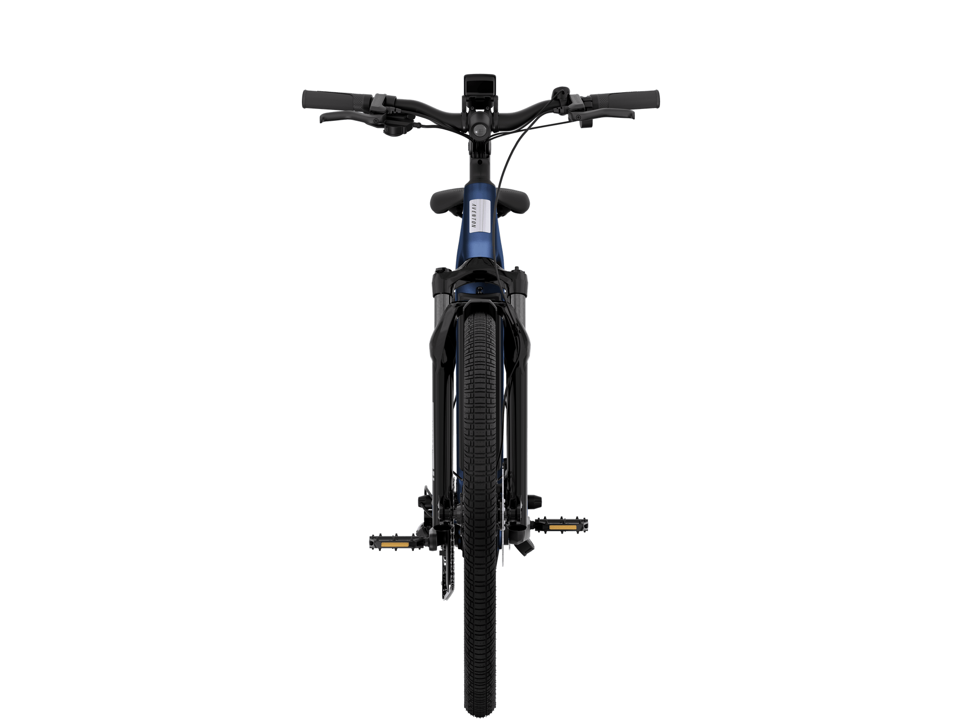 Aventon Level.4 Step-Over commuter electric bike in Matte Storm Blue at JACS e-Bikes Minnesota