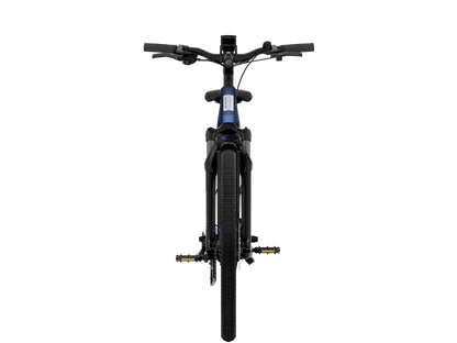 Aventon Level.4 Step-Over commuter electric bike in Matte Storm Blue at JACS e-Bikes Minnesota