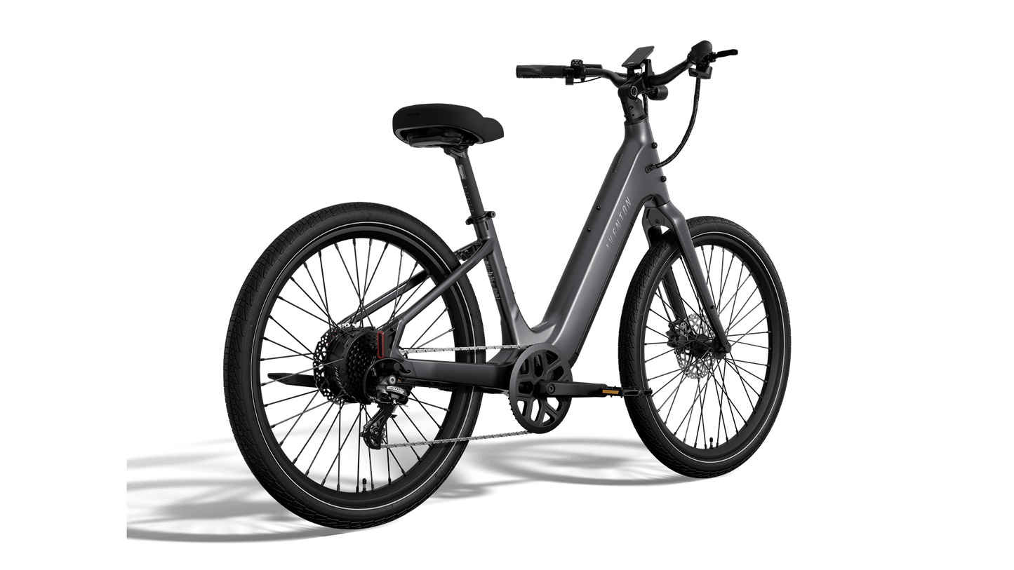 Aventon Pace 5 Step-Through electric bike in Anvil at JACS e-Bikes Minnesota
