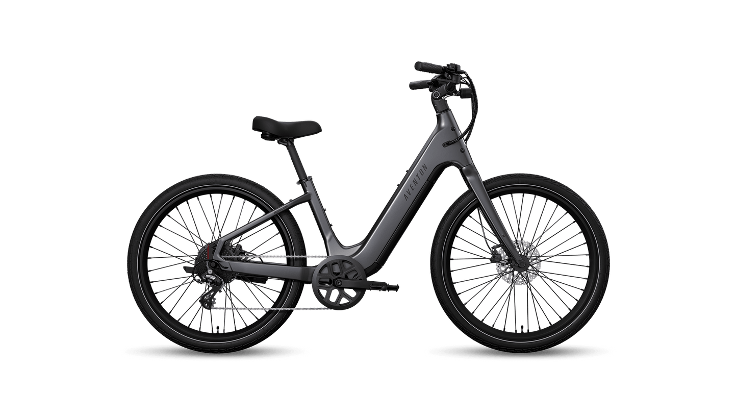Aventon Pace 5 Step-Through electric bike in Anvil at JACS e-Bikes Minnesota
