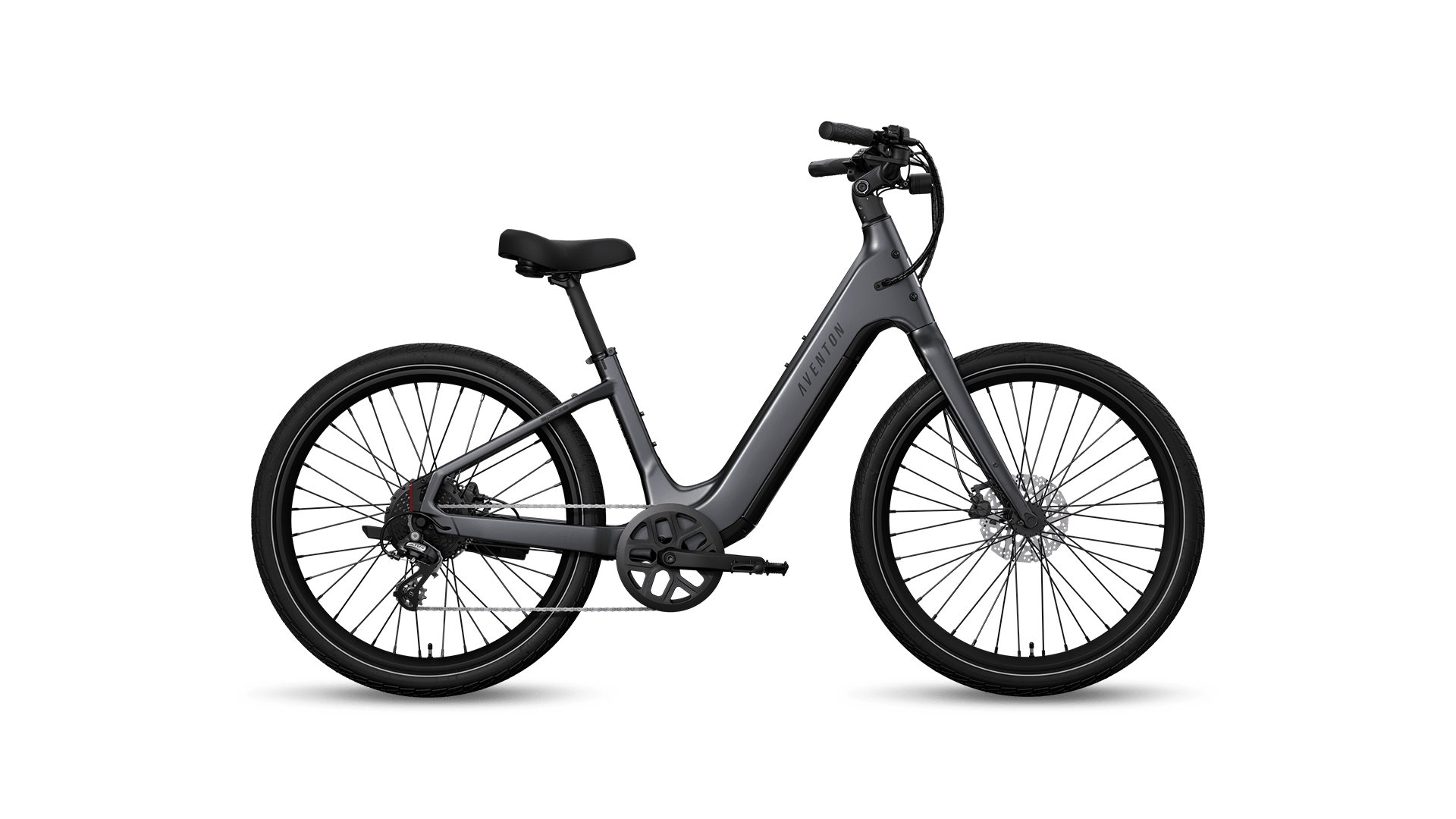 Aventon Pace 5 Step-Through electric bike in Anvil at JACS e-Bikes Minnesota