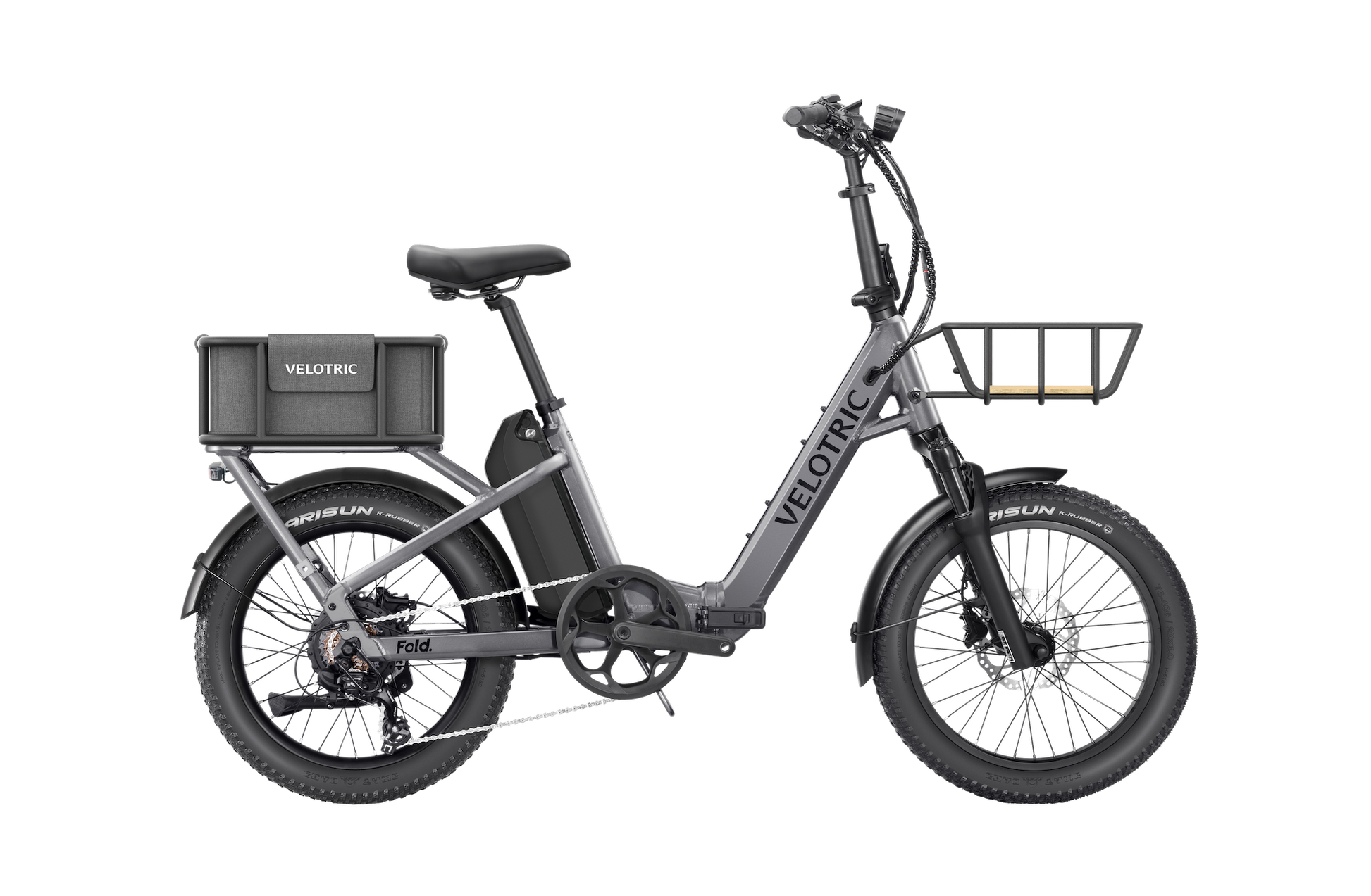 folding electric bicycle Volador: 350W eBike with 20 mph Speed and the LED display keeps you informed of your speed and battery status Velotric Fold 1 Ebike -