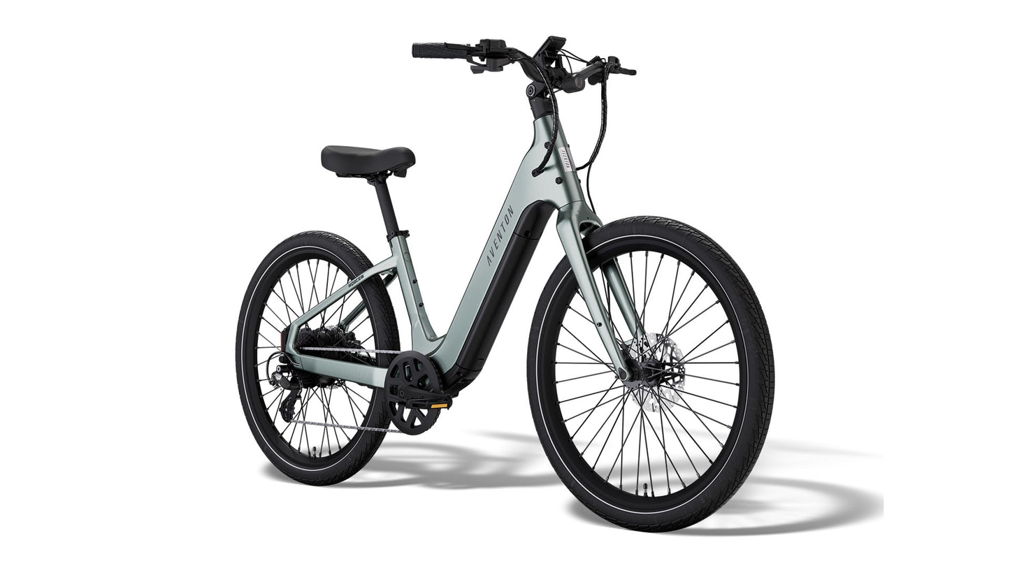 Aventon Pace 5 Step-Through electric bike in Glacier Mint at JACS e-Bikes Minnesota