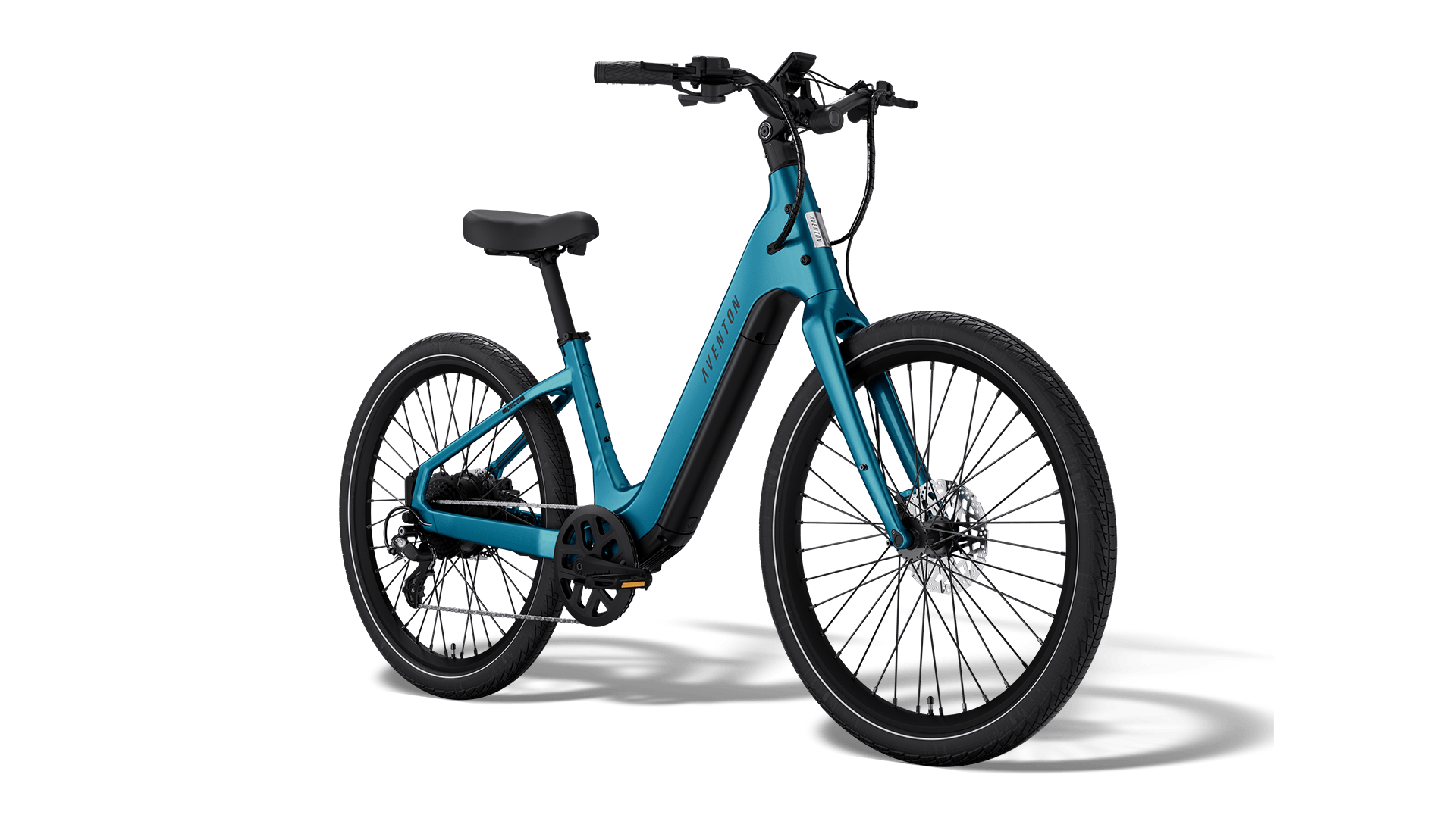 Aventon Pace 5 Step-Through electric bike in Lagoon at JACS e-Bikes Minnesota