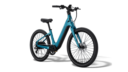 Aventon Pace 5 Step-Through electric bike in Lagoon at JACS e-Bikes Minnesota