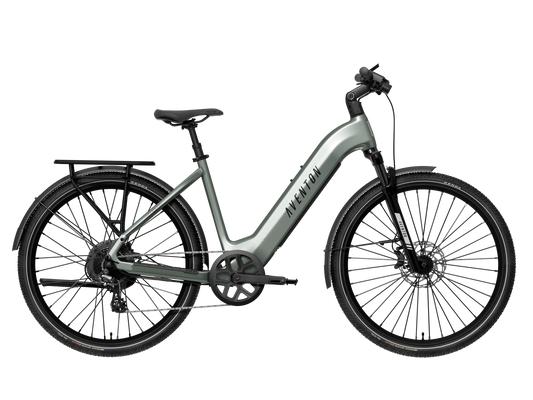 Aventon Level.4 Step-Through commuter electric bike in Glacier Mint at JACS e-Bikes Minnesota