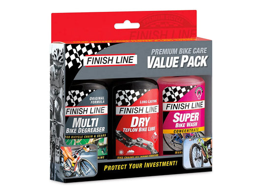 Finish Line Bike Care Value Pack